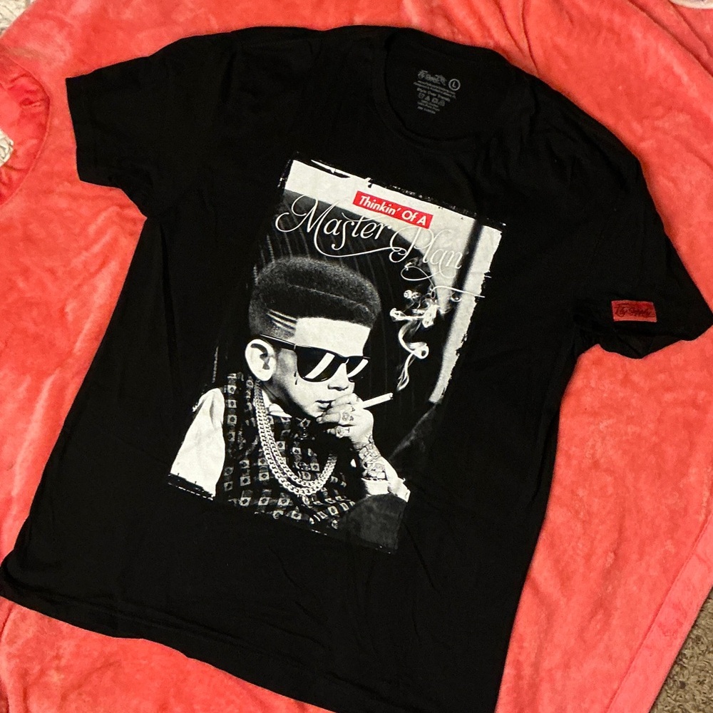 Master Plan Black Graphic Tee